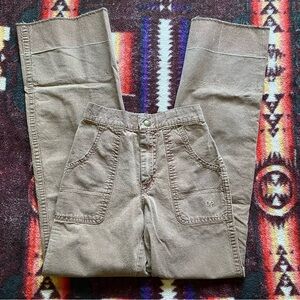 VTG Ocean Pacific Rosewood OP Longriders by Bayly Pants. 22” x 29” USA. Cotton.